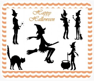 Stickserie - Happy Halloween Hexen